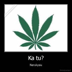 Ka tu? - Nerukysiu