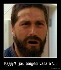 Kąąą?!! jau baigėsi vasara?... - 