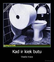 Kad ir kiek butu - Visada maza