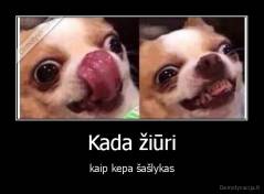 Kada žiūri - kaip kepa šašlykas