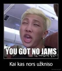 Kai kas nors užkniso - 
