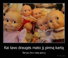 Kai tavo draugės mato jį pirmą kartą - Bet jau žino viską apie jį