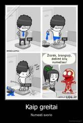 Kaip greitai - Numesti svorio