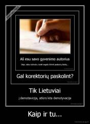 Kaip ir tu... - 
