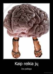 Kaip reikia jų - Jos pabėga