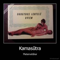 Kamasūtra - Matematiškai