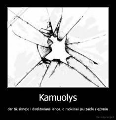 Kamuolys - dar tik skriejo i direktoriaus langa, o mokiniai jau zaide slepyniu