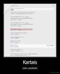 Kartais - visko pasitaiko