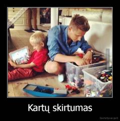 Kartų skirtumas - 