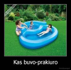 Kas buvo-prakiuro - 