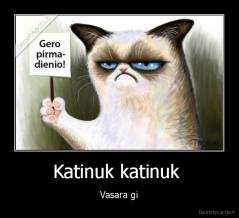 Katinuk katinuk  - Vasara gi
