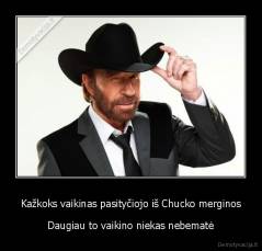 Kažkoks vaikinas pasityčiojo iš Chucko merginos - Daugiau to vaikino niekas nebematė