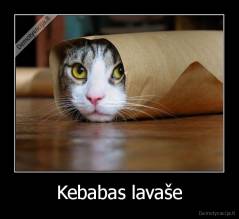 Kebabas lavaše - 