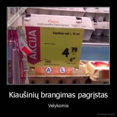 Kiaušinių brangimas pagrįstas - Velykomis