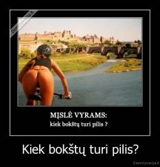 Kiek bokštų turi pilis? - 