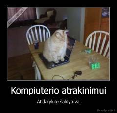 Kompiuterio atrakinimui - Atidarykite šaldytuvą