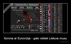 Korona ar Eurovizija - gale vistiek Lietuva musu - 