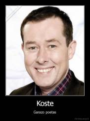 Koste - Garazo poetas