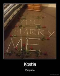 Kostia - Pasipiršo