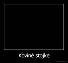 Kovinė stojkė - 