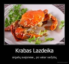 Krabas Lazdeika - sirgalių svajonėse , po vakar varžybų