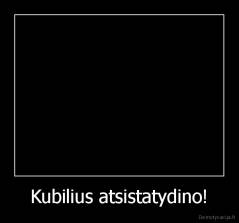 Kubilius atsistatydino! - 