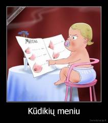 Kūdikių meniu - 