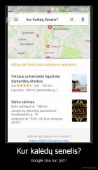 Kur kalėdų senelis? - Google zino kur jis!!!