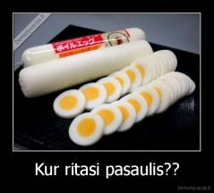 Kur ritasi pasaulis?? - 