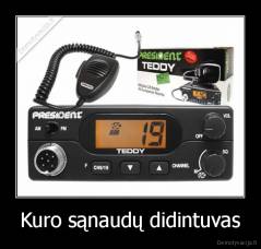 Kuro sąnaudų didintuvas - 