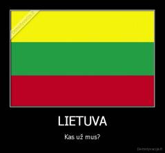 LIETUVA - Kas už mus?
