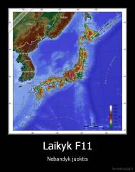Laikyk F11 - Nebandyk juoktis