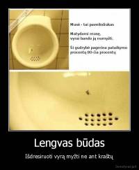 Lengvas būdas - Išdresiruoti vyrą myžti ne ant kraštų