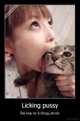 Licking pussy - Štai kaip tai iš tikrųjų atrodo