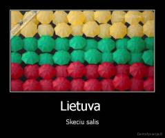 Lietuva  - Skeciu salis