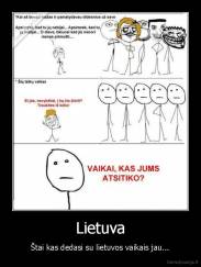 Lietuva - Štai kas dedasi su lietuvos vaikais jau...