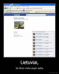 Lietuviai, - Jie tikrai moka anglu kalba
