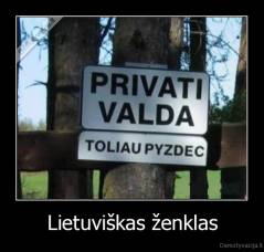 Lietuviškas ženklas - 
