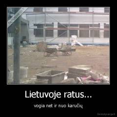 Lietuvoje ratus... - vogia net ir nuo karučių