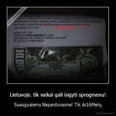 Lietuvoje. tik vaikai gali isigyti sprogmenu! - Suaugusiems Neparduosime! Tik iki16Metų