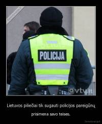 Lietuvos piliečiai tik sugauti policijos pareigūnų - prisimena savo teises.