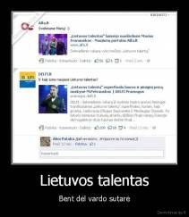 Lietuvos talentas - Bent dėl vardo sutarė