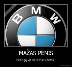 MAŽAS PENIS - Ištikrųjų yra tik vienas vaistas..