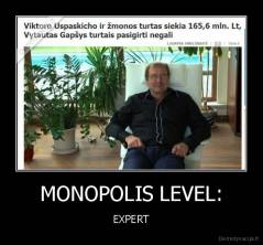 MONOPOLIS LEVEL: - EXPERT