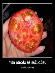 Man atrodo aš nužudžiau - Nėščią pomidorą