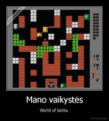 Mano vaikystės - World of tanks.