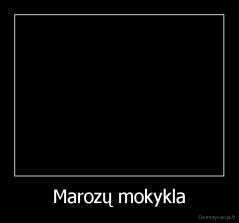 Marozų mokykla - 