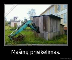 Mašinų prisikėlimas. - 