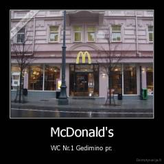 McDonald's - WC Nr.1 Gedimino pr.