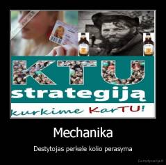 Mechanika - Destytojas perkele kolio perasyma